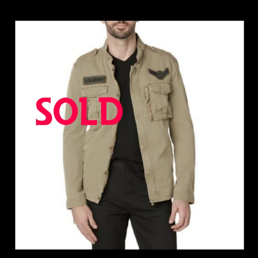 🆕️Blue Star Men's Military Jacket XXL